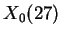 $ X_0(27)$