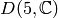 D(5,\C)