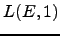 $L(E,1)$