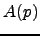 $A(p)$