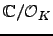 $\mathbb{C}/\O_K$