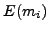 $ E(m_i)$