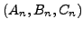 $ (A_n, B_n, C_n)$