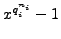 $ x^{q_i^{n_i}}-1$