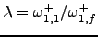 % latex2html id marker 9376
$ \lambda=\omega_{1,1}^{+}/\omega_{1,f}^{+}$