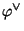 $ \varphi^{\vee}$