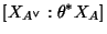 $\displaystyle [X_{A^{\vee}}:\theta^* X_A]$