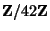 $ \mathbf{Z}/42\mathbf{Z}$