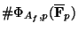 $ \char93 \Phi_{A_f,p}(\overline{\mathbf{F}}_p)$