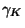 $ \gamma_K$