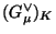 $ (G^{\vee}_{\mu})_K$