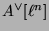 $ A^{\vee}[\ell^n]$