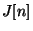 $ J[n]$
