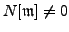 $ N_\mathfrak{m}\neq 0$