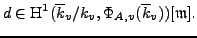 $ \Phi_{A,v}(k_v)[\mathfrak{m}]= 0$
