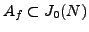 $ A_g \subset J_0(pN)$