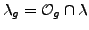 $ A_f[\lambda_f]$