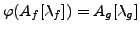 $ a_p(f) \equiv -(p+1) \pmod{\lambda_f}$