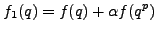 $ x^2+a_p(f)x+p$