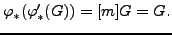 $ \varphi '_*(G)$