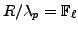 $ \mathbb{T}(N)/\lambda_p = \mathbb{F}_\ell$