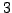 $ a_3(E) = -3$