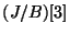 $ (J/B)[3]$