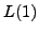$ L(1)$