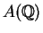 $ A(\mathbb{Q})$